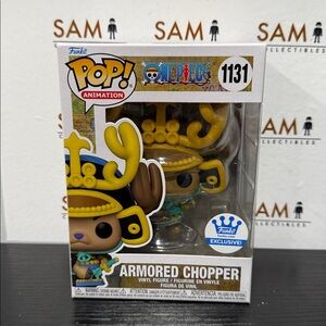 One Piece Armored Chopper Funko Pop 1131 Funko Shop Exclusive + Protector